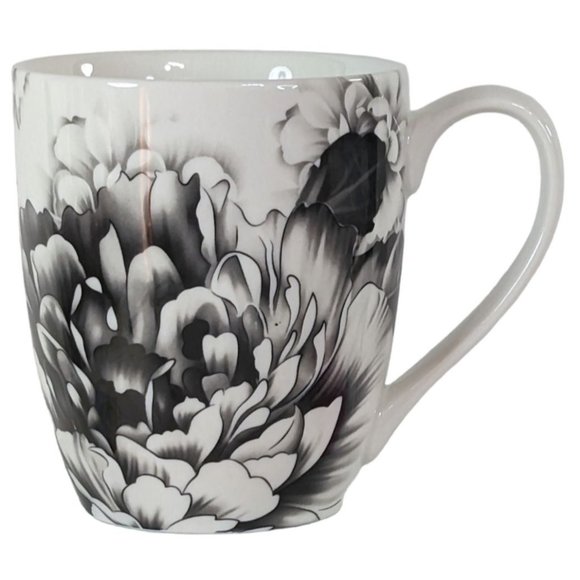 CORDON BLEU Other - BIA Cordon Bleu Gray Peony 12oz Coffee Mug Replacement Mug Mint Condition